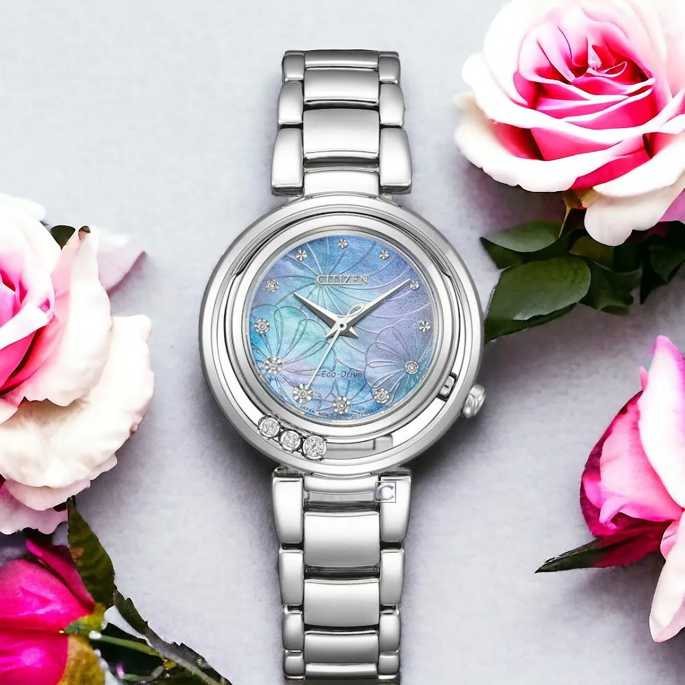 CITIZEN 星辰 L系列 光動能鑽石女錶-30mm EM0583-84A 歷史價格詳細信息