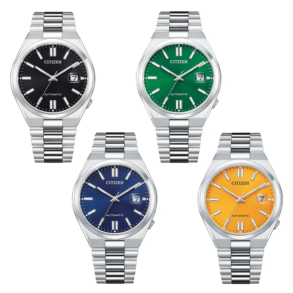 Citizen 星辰 TSUYOSA系列 NJ0151-88L 日系簡約 英倫 紳士 穿搭配件 帶日期 不鏽鋼 手錶 歷史價格詳細信息
