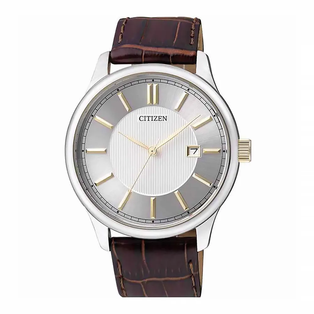 Citizen 星辰 BI1050-81A 紳士雅致 商務都會優雅條紋簡約 無字夜光日期顯示 不鏽鋼中性 手錶 歷史價格詳細信息