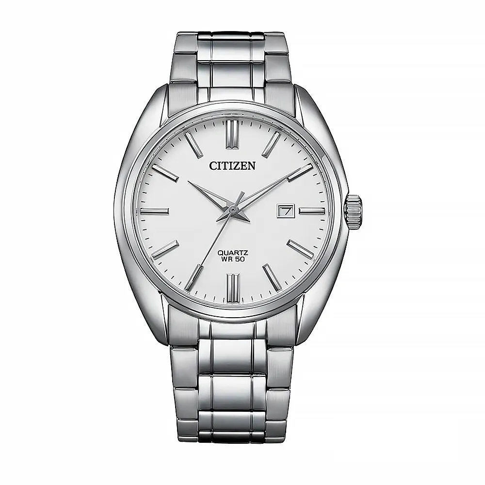 CITIZEN 星辰表 / BI5100-58E /礦石強化玻璃 日本機芯 日期 不鏽鋼手錶 黑色 41mm 歷史價格詳細信息
