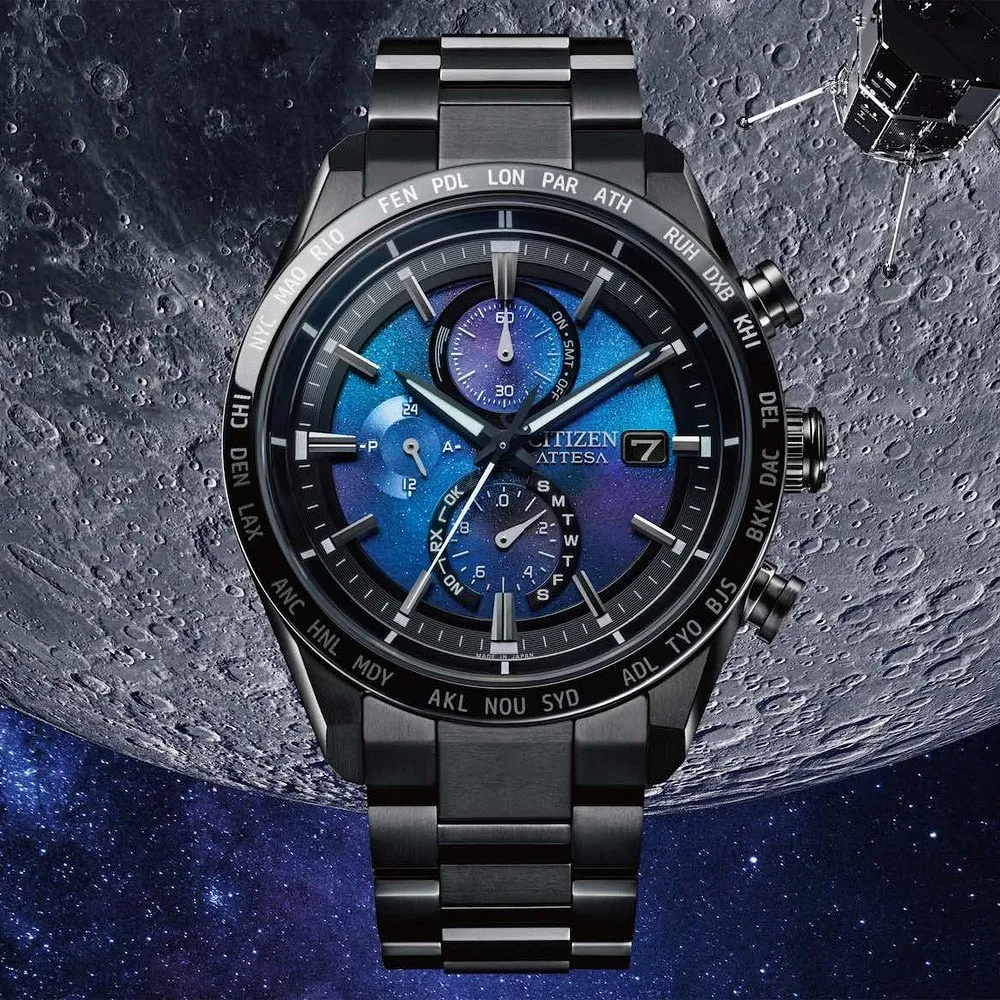 【CITIZEN 星辰】HAKUTO-R登月 韋禮安配戴款 電波時計腕錶 雙12 優惠(AT8285-68Z) 歷史價格詳細信息