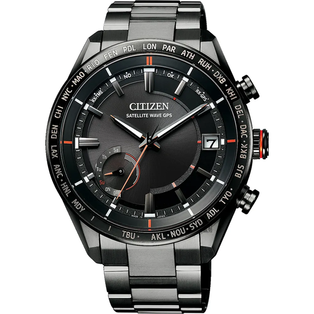 CITIZEN 星辰 GPS光動能衛星對時鈦金屬手錶 CC3085-51E 歷史價格詳細信息