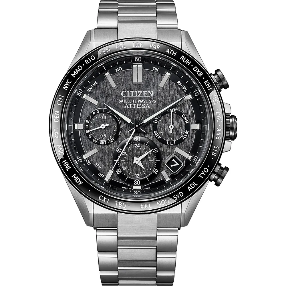CITIZEN 星辰 衛星對時光動計時手錶/CB5956-89L 歷史價格詳細信息