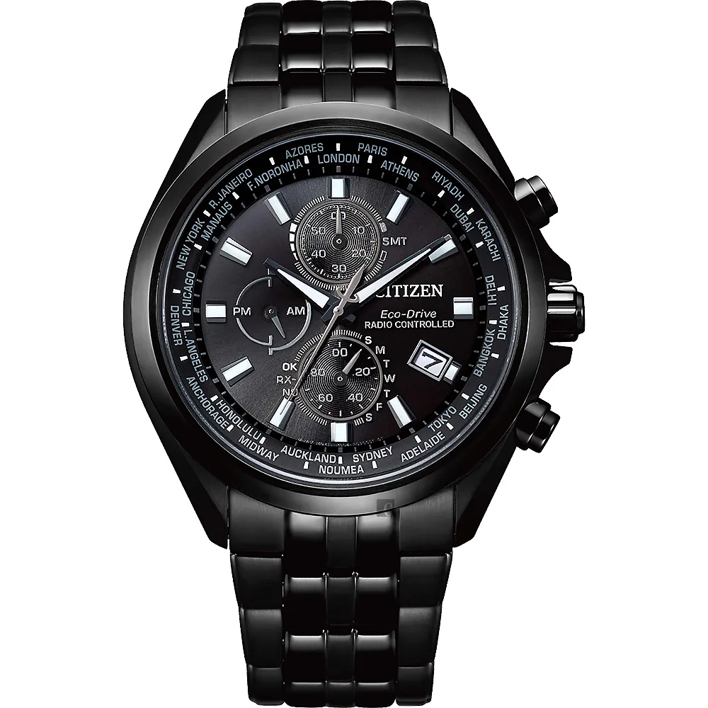 CITIZEN 星辰 光動能萬年曆電波錶-45mm CB5837-88L 歷史價格詳細信息