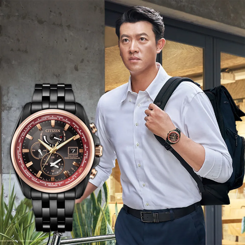 【CITIZEN】AT8124-83M《全球接收 光動能電波錶》44mm/藍正龍x吳慷仁 廣告款/黑x藍【第一鐘錶】 歷史價格詳細信息