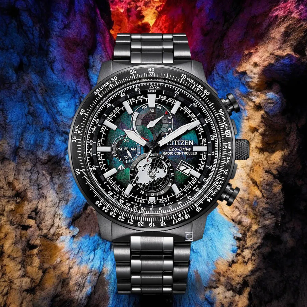 CITIZEN 星辰 PROMASTER 光動能電波飛行錶 北半球城市時間手錶(BY3006-53E) 歷史價格詳細信息