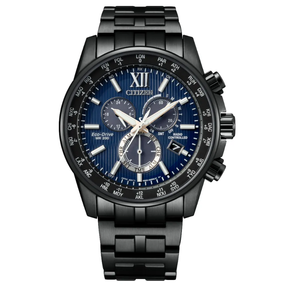 CITIZEN 星辰 GENTS 光動能碼錶計時 輕量鈦金屬電波錶-42mm(AT8285-68Z) 歷史價格詳細信息