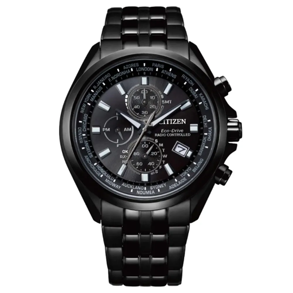 CITIZEN 星辰 光動能紳士計時手錶-黑x藍 CA4505-80L 歷史價格詳細信息