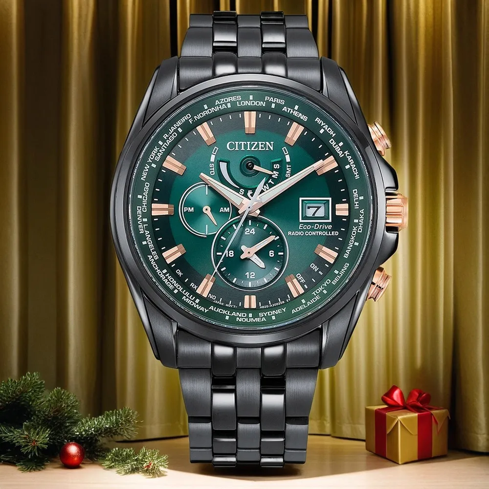 CITIZEN 星辰 亞洲限定款光動能萬年曆計時錶/藍X玫瑰金/43mm/BL5546-81L 歷史價格詳細信息