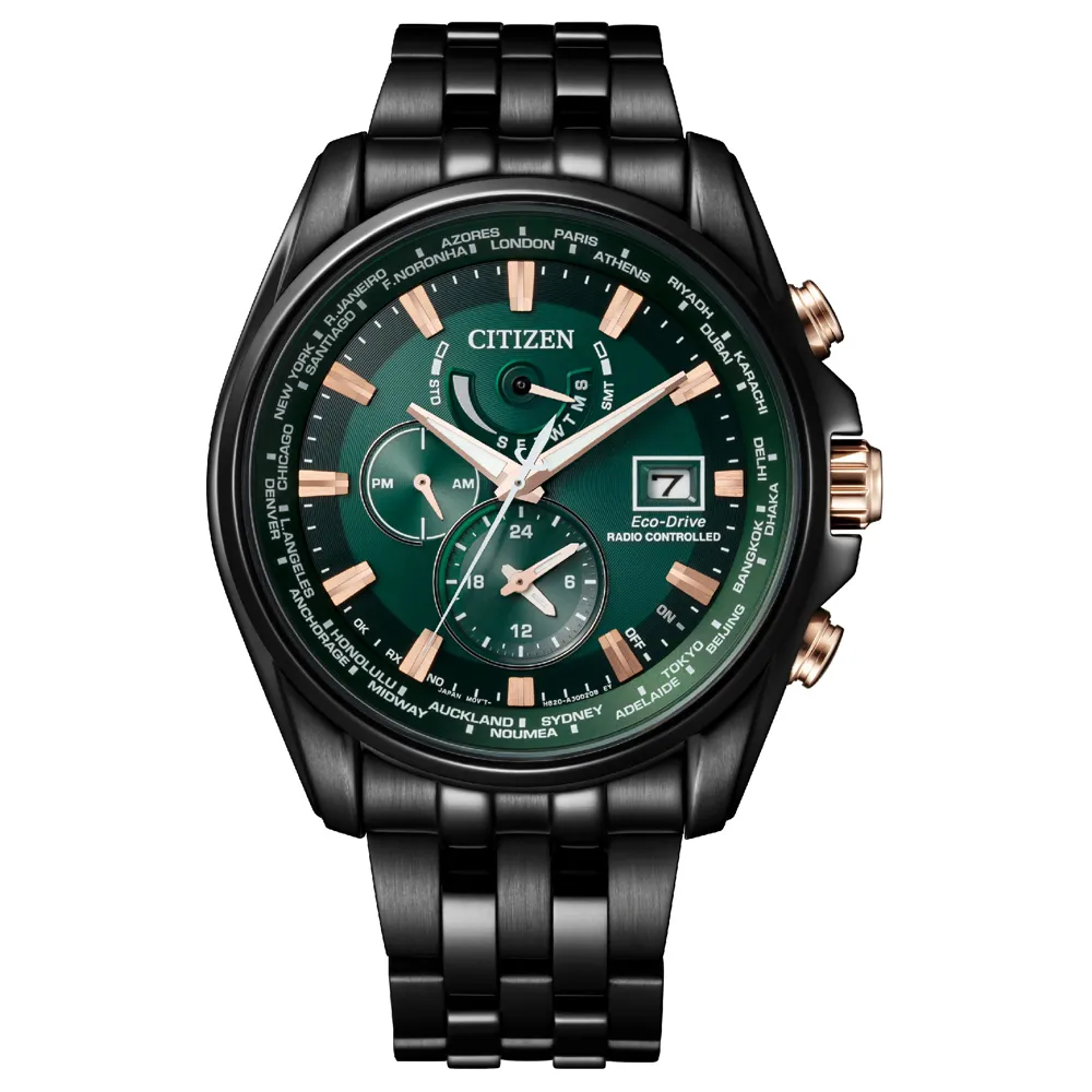 CITIZEN星辰GENT'S 五局電波光動能鈦金屬三眼錶-44.0mm(AT8218-81E)公司貨 歷史價格詳細信息