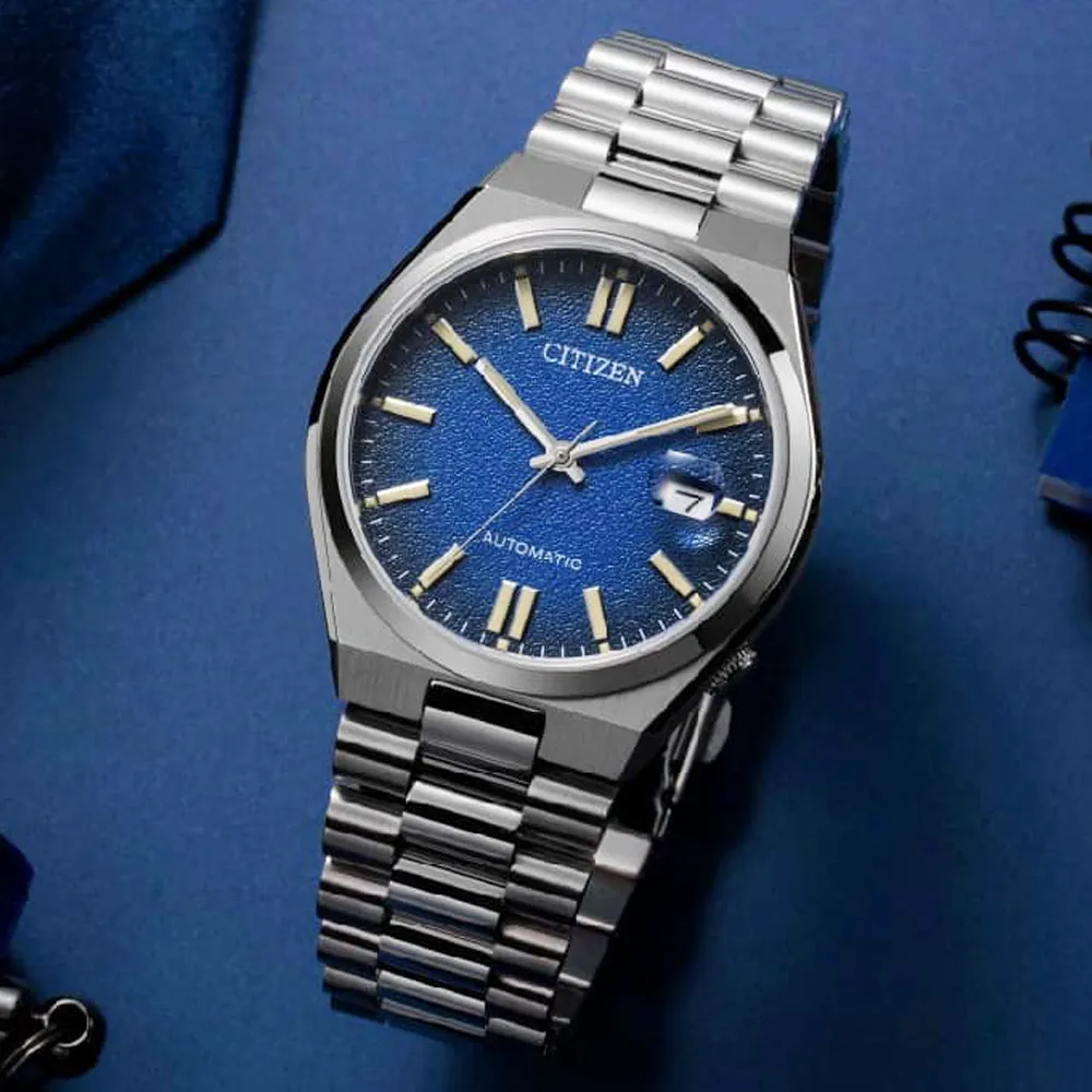 CITIZEN 星辰 湛藍撞色機械錶/NJ0151-88L 歷史價格詳細信息