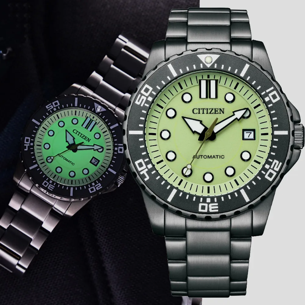 CITIZEN 星辰 夜光型者潛水風機械錶/43mm/NJ0177-84X 歷史價格詳細信息