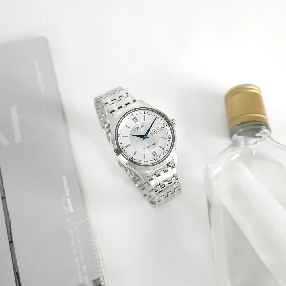 【CITIZEN 星辰】白色自動上鍊簡約紳士機械錶40mm(NH8350-59B) 歷史價格詳細信息