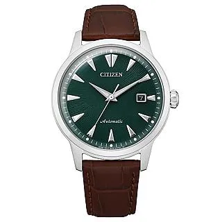 CITIZEN 星辰 Mechanical 限量黑潮再現機械錶-綠x銀/41mm(NK0007-88X) 歷史價格詳細信息