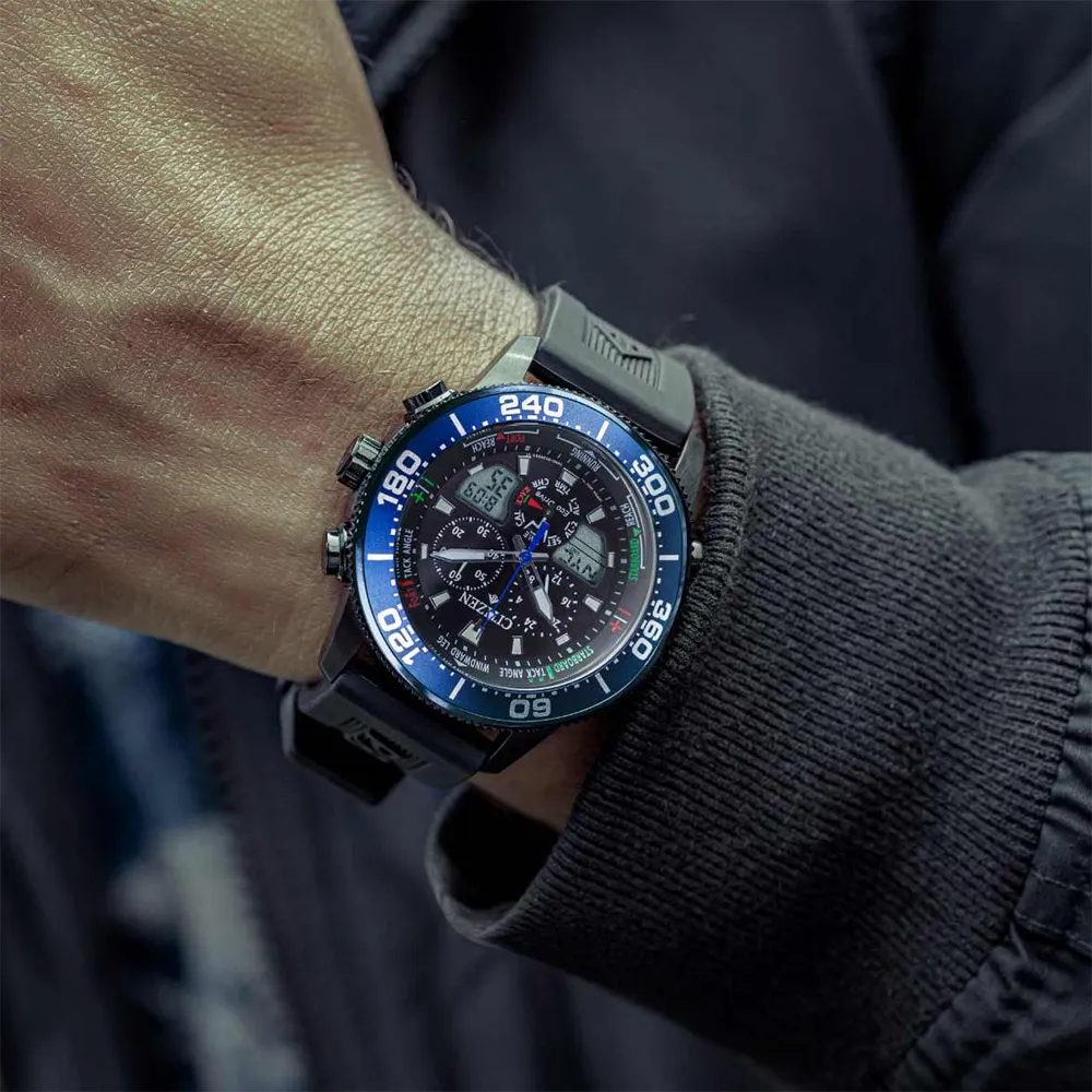 CITIZEN 星辰 限量Promaster光動能計時手錶-黑x綠圈/44.5mm CA0715-03E 歷史價格詳細信息