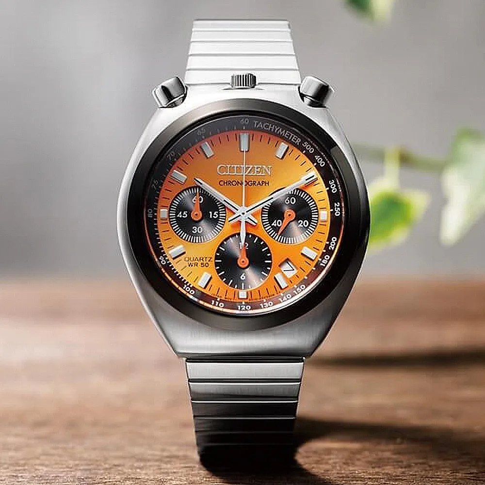 【CITIZEN】星辰 Chronograph 限定款 光動能 三眼計時 鋼錶帶男錶 CA4459-85L 藍/黑 41mm 歷史價格詳細信息