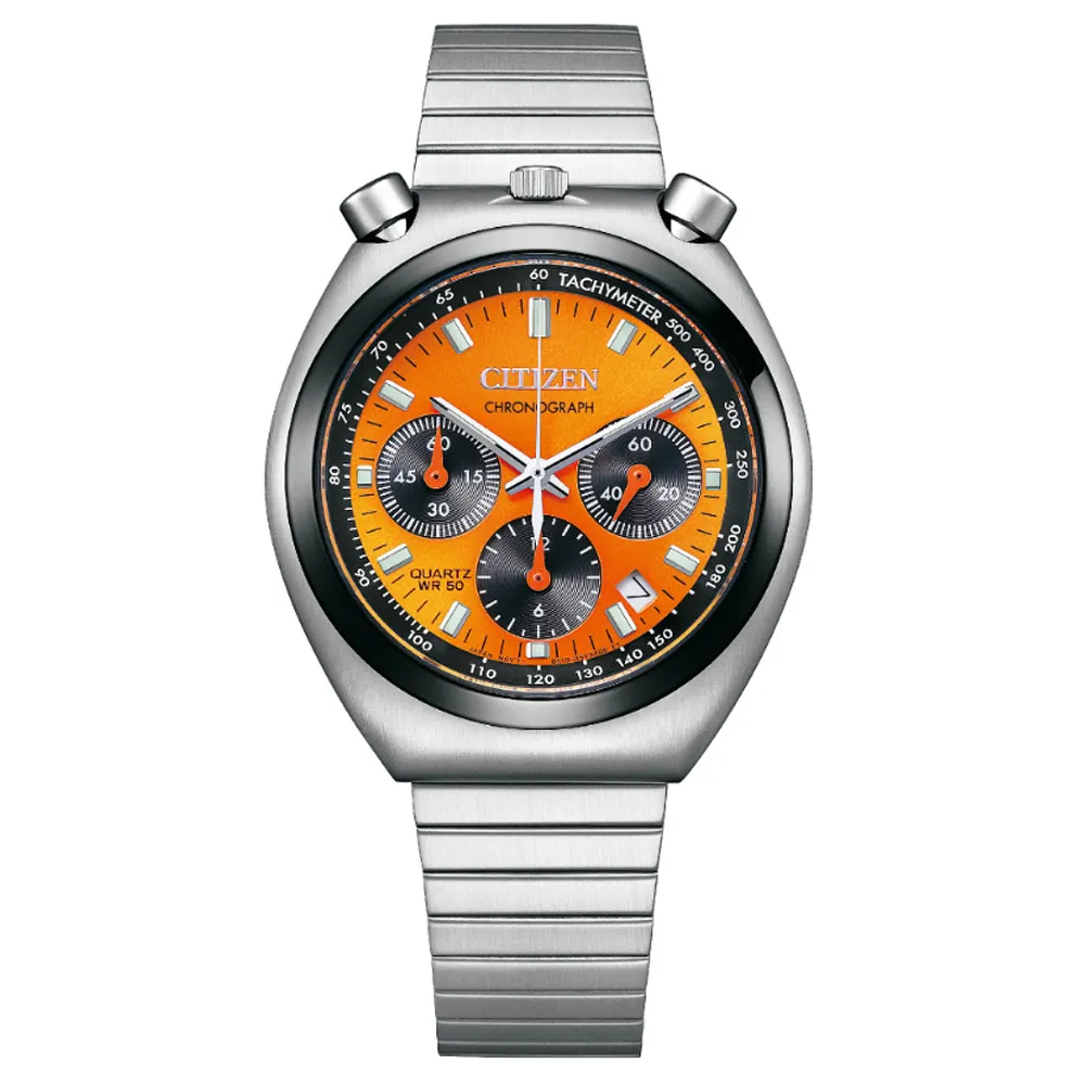 【CITIZEN】星辰 Chronograph 限定款 光動能 三眼計時 鋼錶帶男錶 CA4459-85L 藍/黑 41mm 歷史價格詳細信息