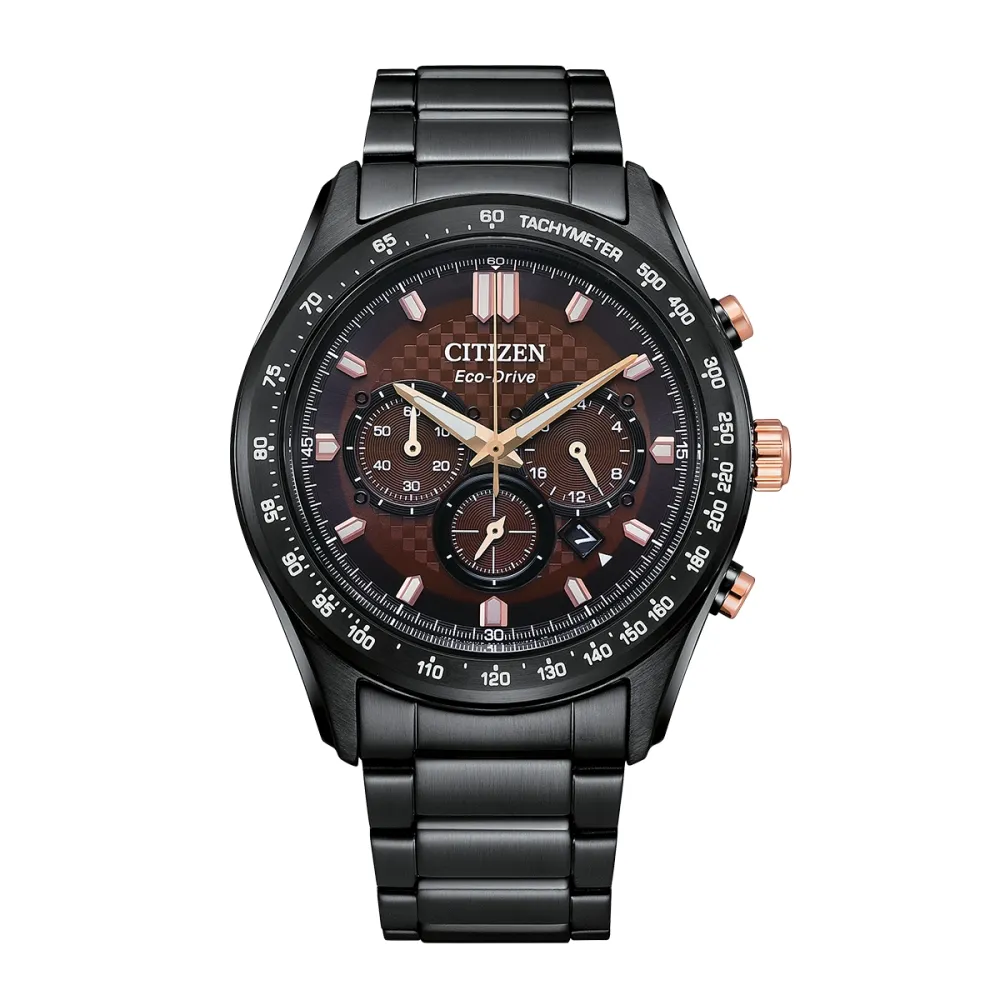 CITIZEN 準確時刻三眼計時光動能腕錶CA4536-86X 歷史價格詳細信息