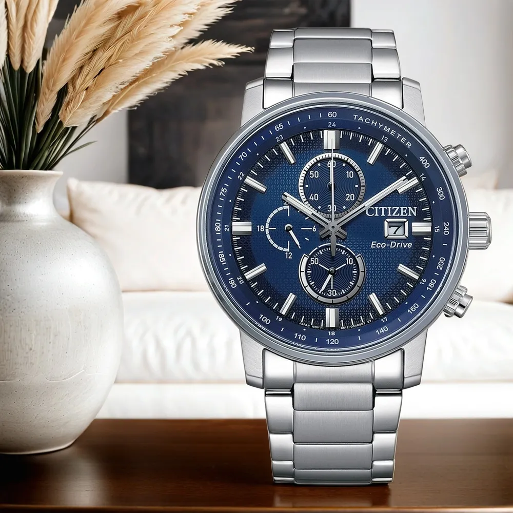 CITIZEN 星辰 / CA0840-87X / 光動能 藍寶石水晶玻璃 日期 防水100M 不鏽鋼手錶 綠色 43mm 歷史價格詳細信息