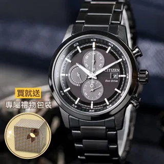 CITIZEN CA0615-59E《光動能運動錶》43mm/三眼計時/100M防水/IP全黑【第一鐘錶】 歷史價格詳細信息