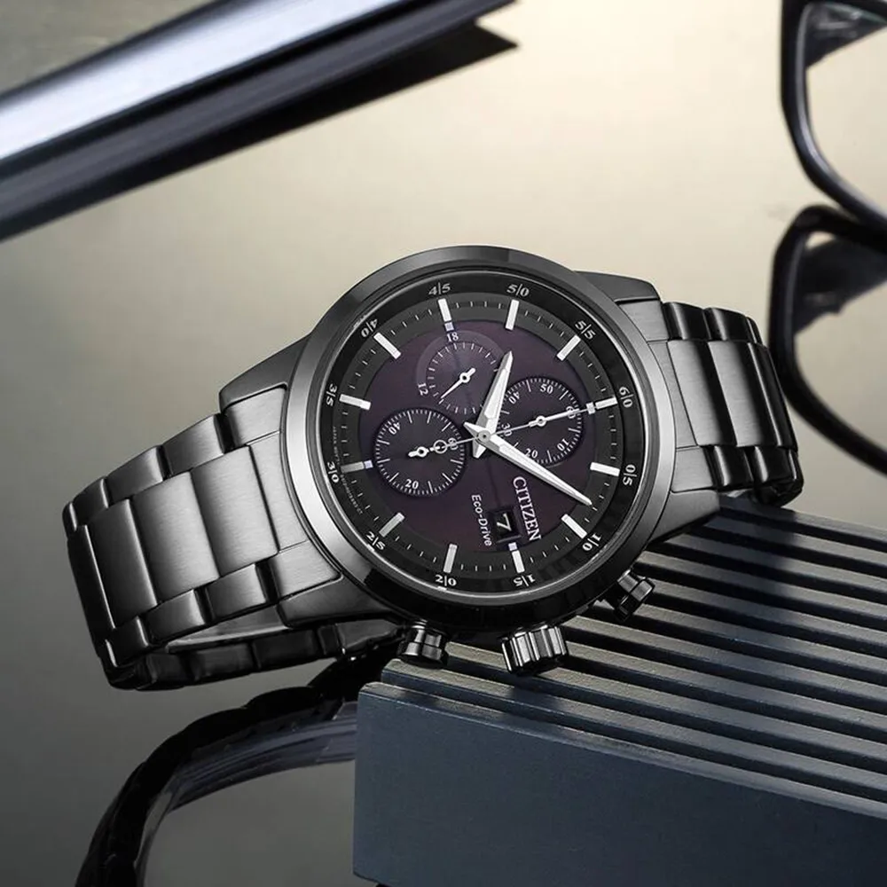 CITIZEN 星辰 Eco-Drive 光電時尚石英錶(FE6017-85E)33mm黑X金 歷史價格詳細信息