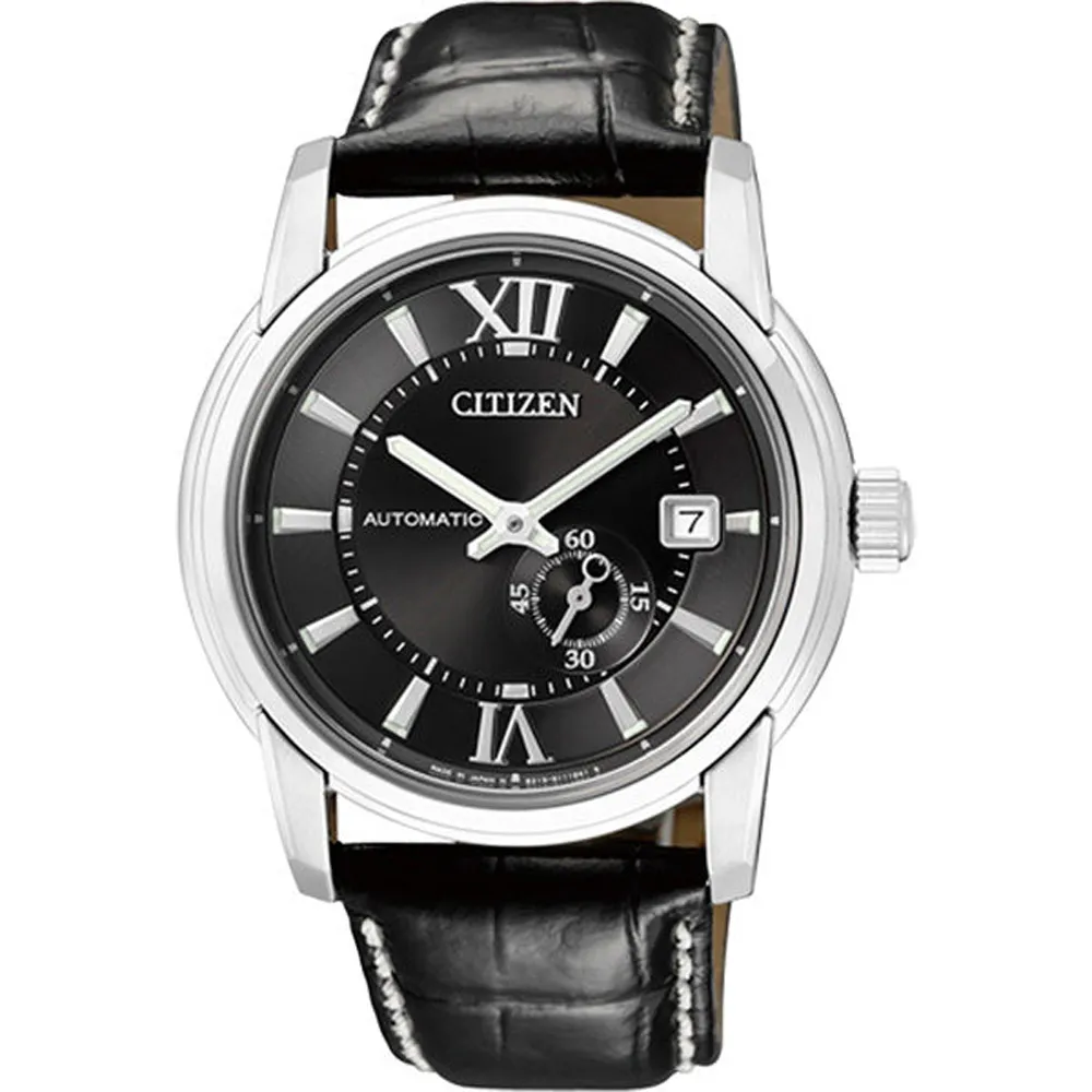 CITIZEN NP系列 卓越工藝都會機械腕錶(鋼帶-銀黑) 歷史價格詳細信息