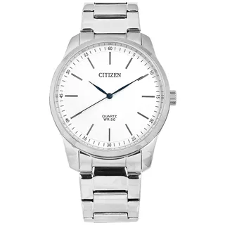 CITIZEN / BI5000-87E / 品味風尚 礦石強化玻璃 日期 日本機芯 不鏽鋼手錶 黑色 39mm 歷史價格詳細信息