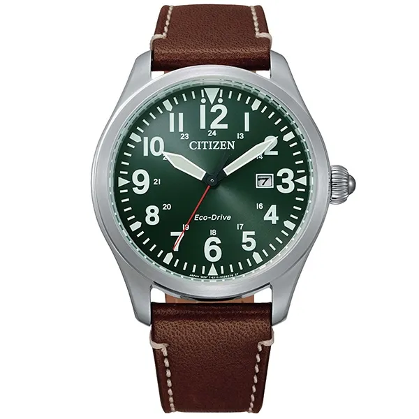 CITIZEN 星辰 飛航軍風光動能三眼計時錶/綠/44mm/CA4500-91X 歷史價格詳細信息