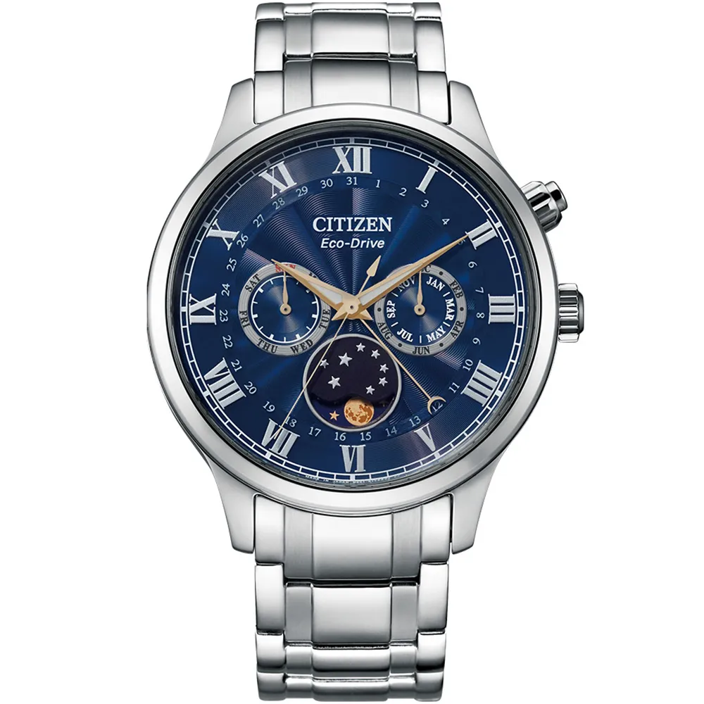 CITIZEN 經典月相光動能腕錶AP1050-81L 歷史價格詳細信息