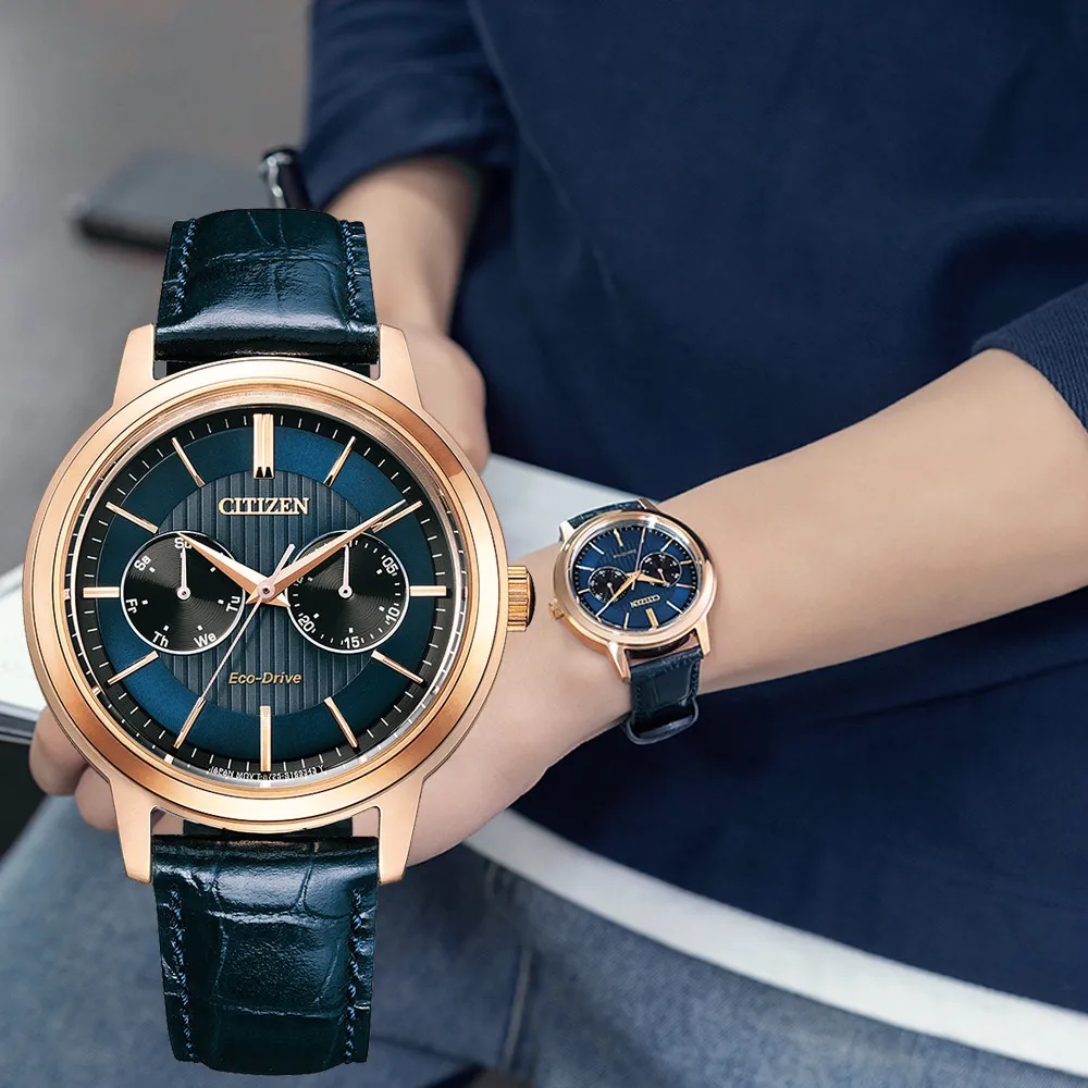 CITIZEN 星辰 Day-Date 限量款復古機械錶/藍X銀/42mm/NH8400-87L 歷史價格詳細信息