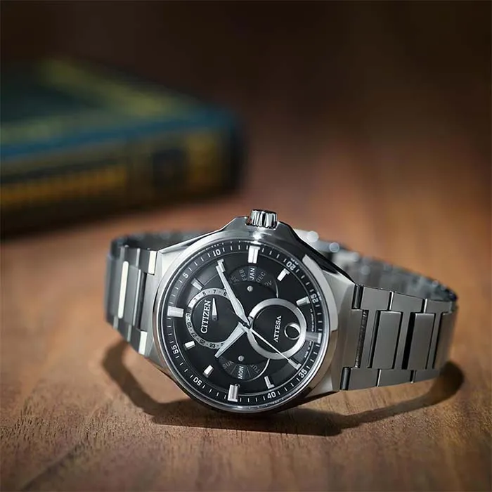 【CITIZEN】星辰 光動能 藍寶石鏡面 鋼錶帶 萬年曆女錶 FC8008-88D 白蝶貝/銀 35.8mm 歷史價格詳細信息