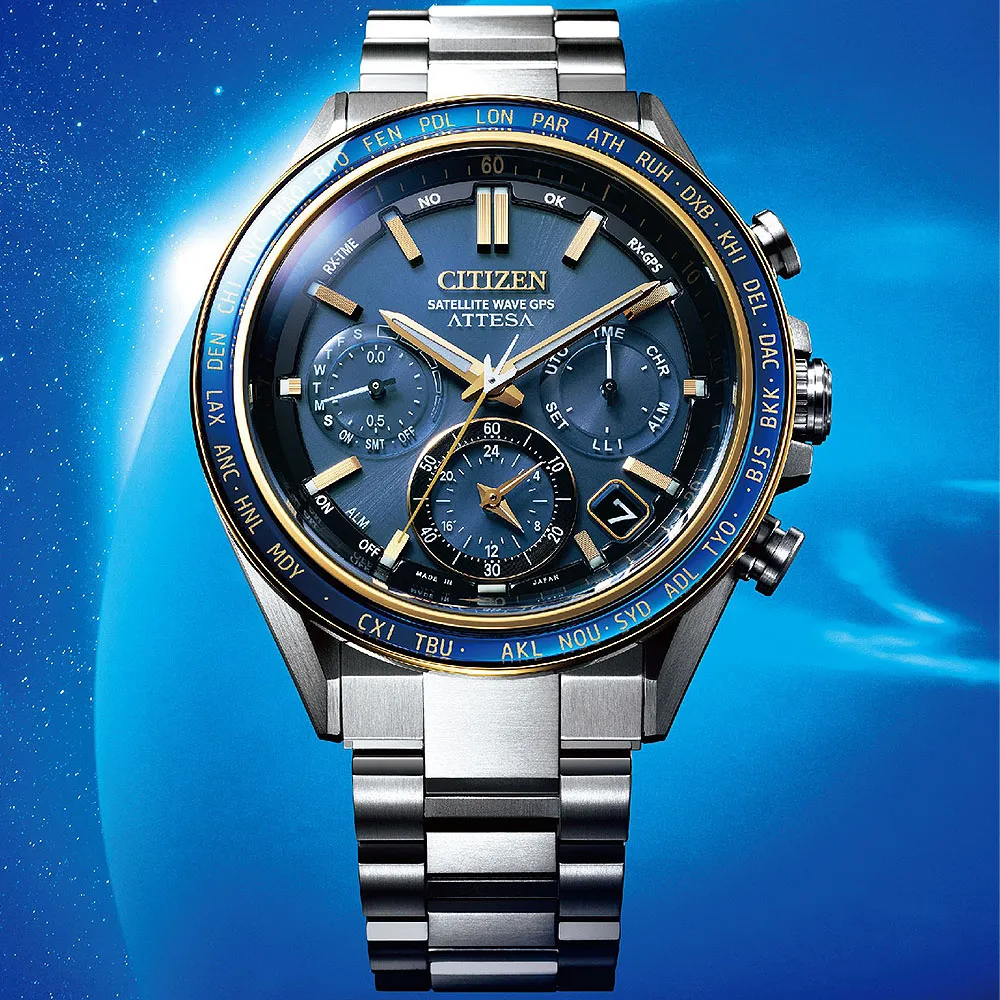 CITIZEN 星辰 限量款光動能鈦金GPS衛星計時錶/黑/44mm/CC4000-59E 歷史價格詳細信息