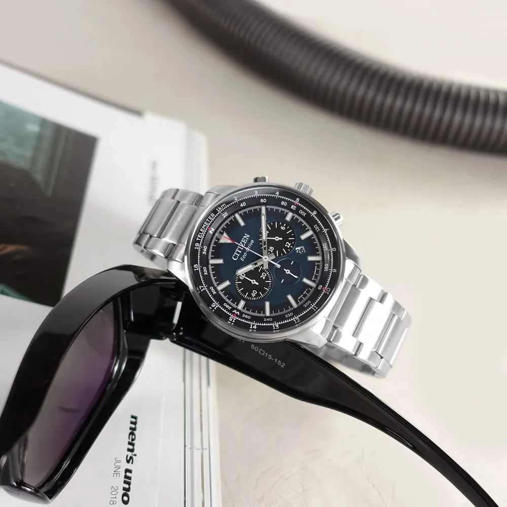 CITIZEN 星辰 光動能計時手錶-44mm CA4452-17X 歷史價格詳細信息