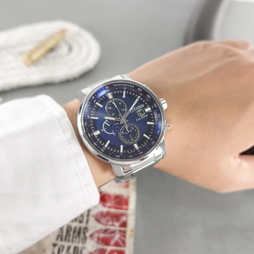 CITIZEN 星辰 / CA0840-87X / 光動能 藍寶石水晶玻璃 日期 防水100M 不鏽鋼手錶 綠色 43mm 歷史價格詳細信息