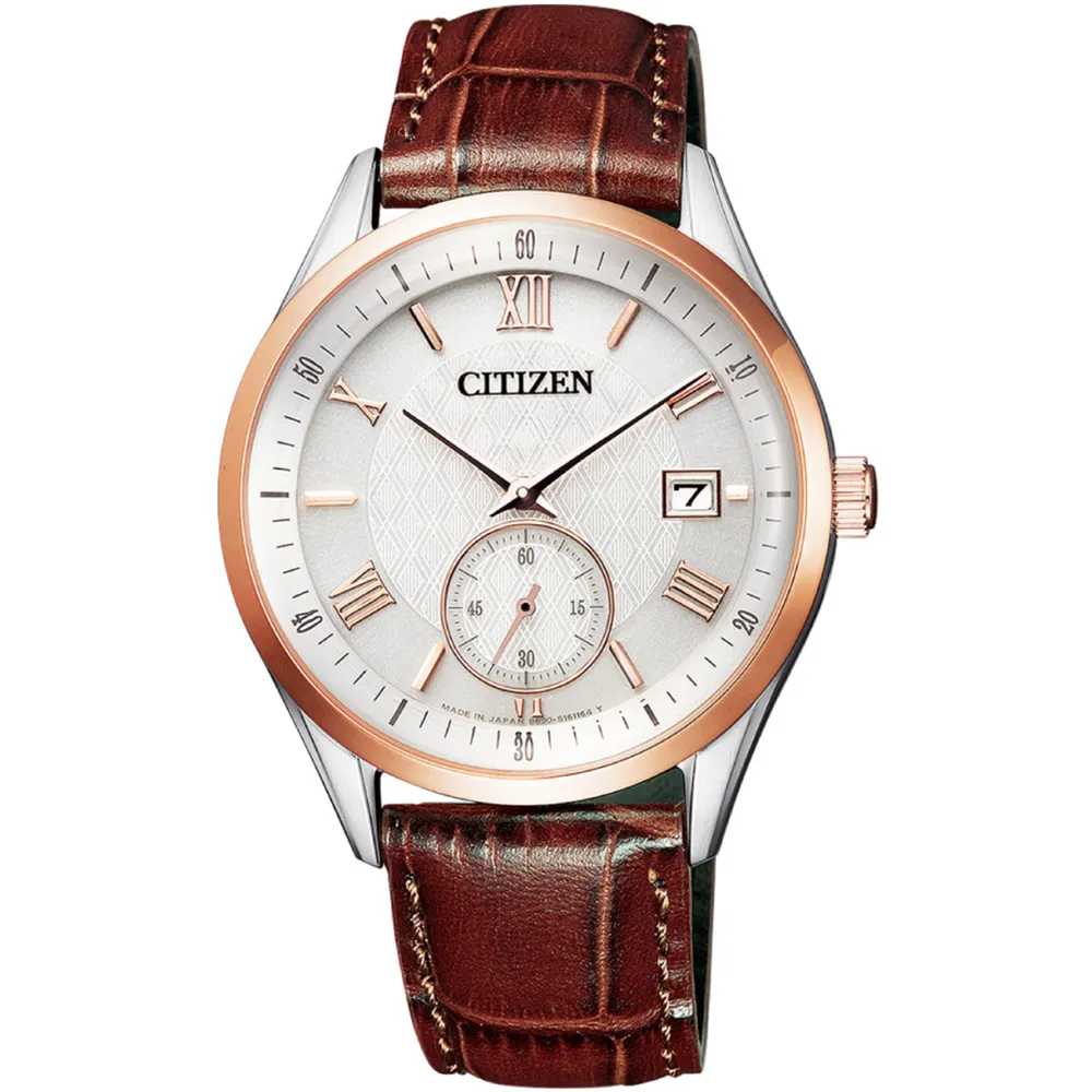 CITIZEN 星辰 GENT光動能簡約時尚腕錶/黑x銀/40mm/BM7460-88E 歷史價格詳細信息