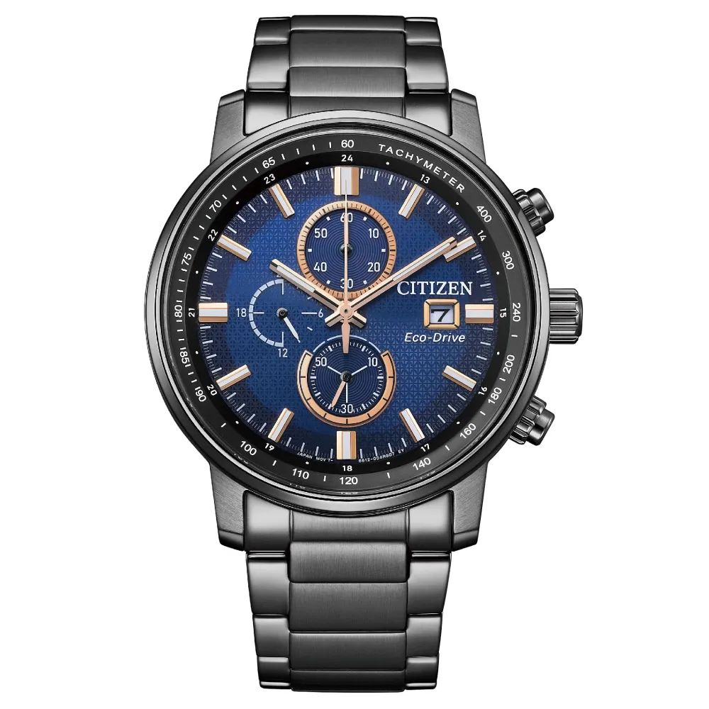 CITIZEN 星辰 / CA0840-87X / 光動能 藍寶石水晶玻璃 日期 防水100M 不鏽鋼手錶 綠色 43mm 歷史價格詳細信息