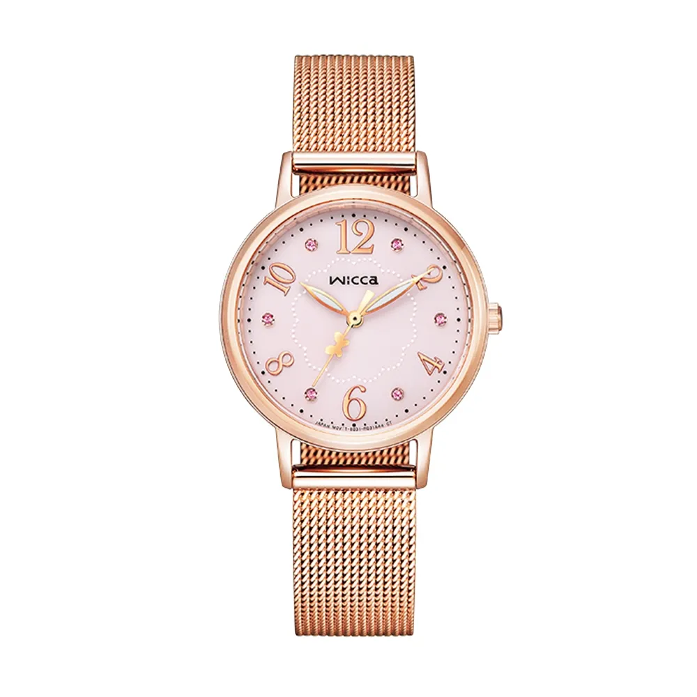 CITIZEN wicca 璀璨水晶 小巧太陽能女錶-KP5-662-91 歷史價格詳細信息