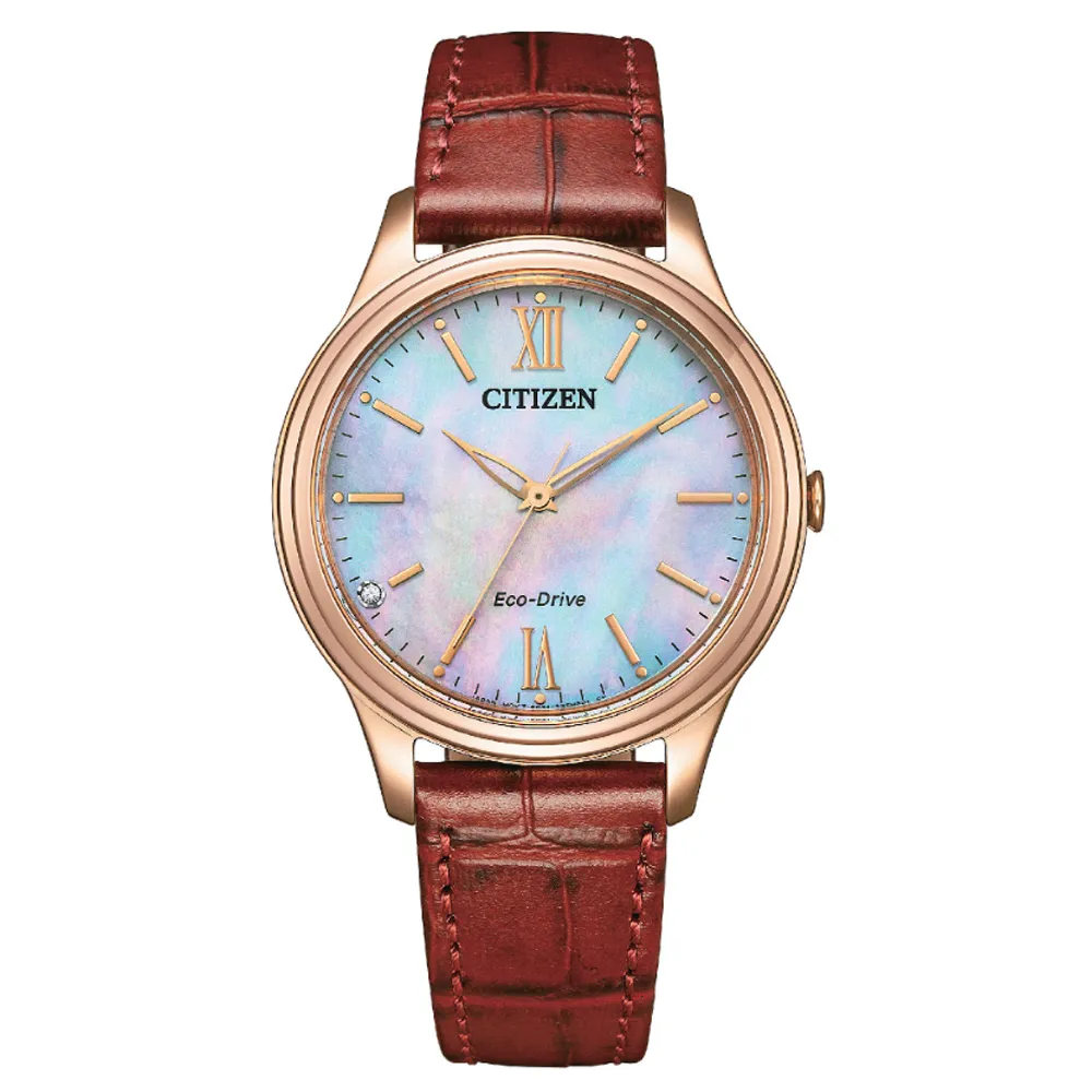 【CITIZEN 星辰】LADYS光動能極光貝殼面腕錶-紅(FC8009-18Y) 歷史價格詳細信息