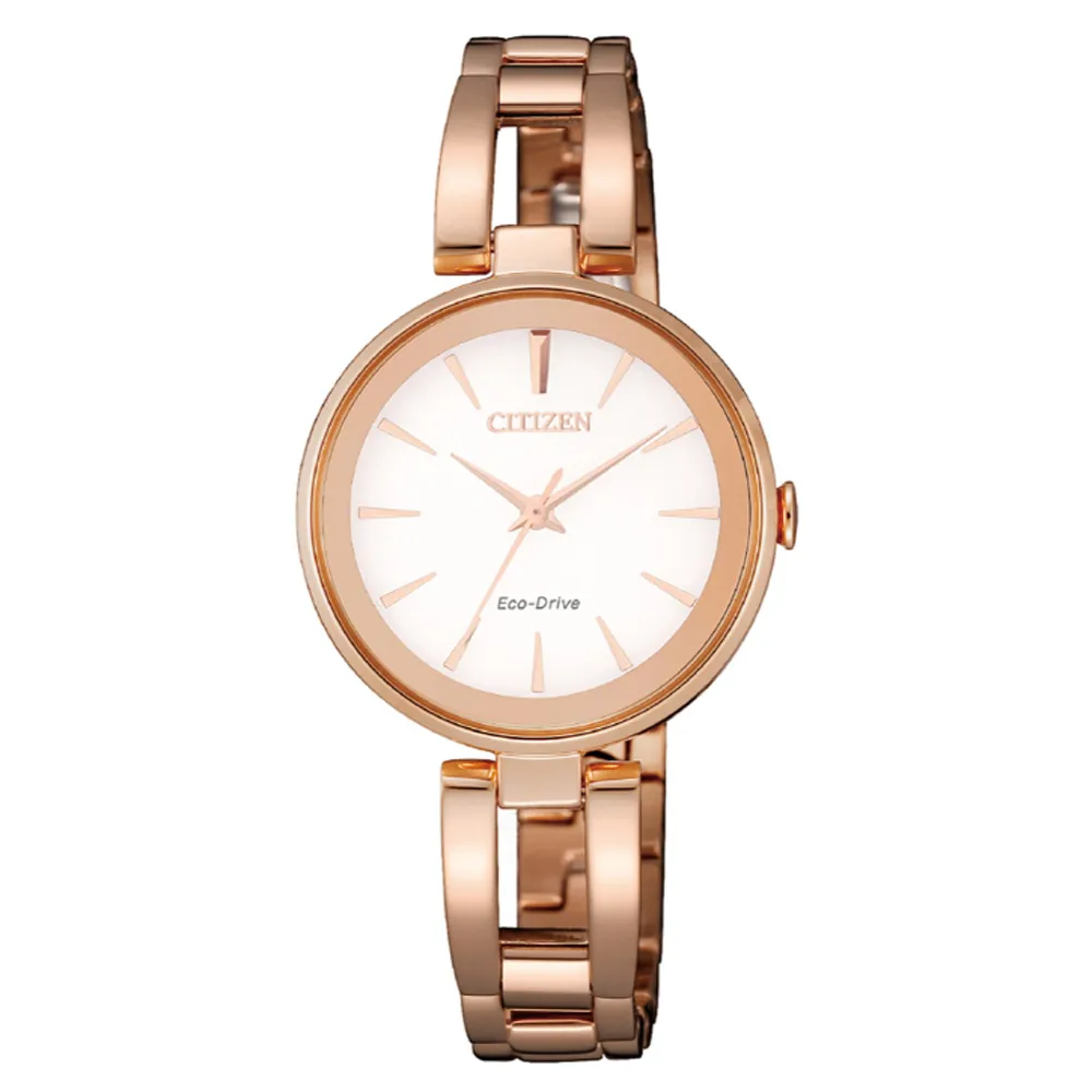 CITIZEN LADYS 玫瑰金米蘭帶光動能腕錶EM0508-80Y 歷史價格詳細信息