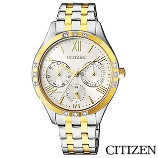 CITIZEN 星辰 時尚魅惑光動能米蘭帶女錶-玫瑰金/32mm(EM0503-83X) 歷史價格詳細信息