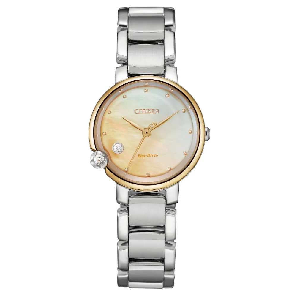 CITIZEN L系列優雅閃鑽光動能腕錶EW5586-86Y 歷史價格詳細信息