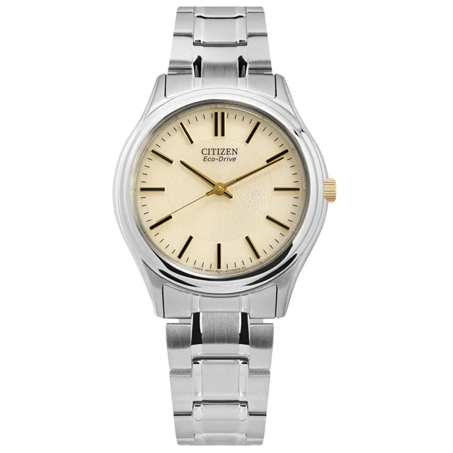 CITIZEN / FRA59-2432 / 光動能 復古方型 羅馬刻度 日期 不鏽鋼手錶 白色 26mm 歷史價格詳細信息