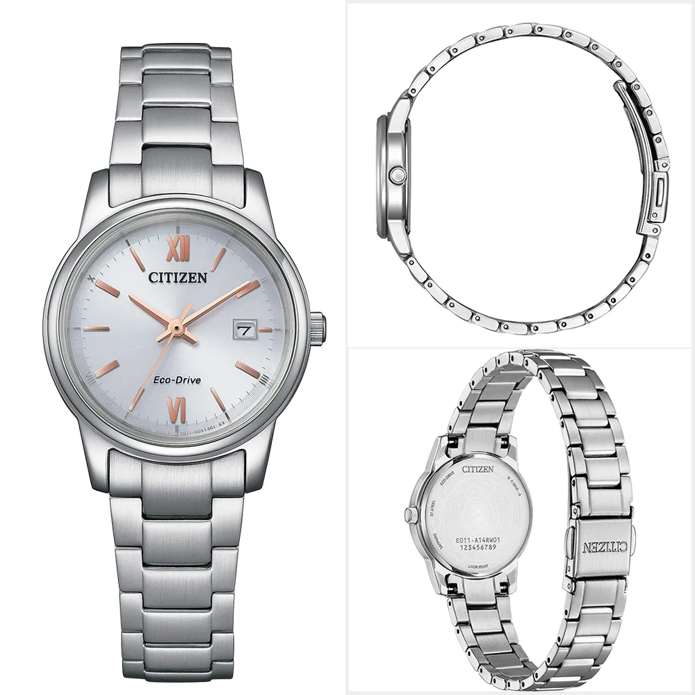 【CITIZEN】星辰 Eco-Drive 簡約風 米蘭錶帶 光動能女錶 EM0577-87E 金/黑 30mm 歷史價格詳細信息