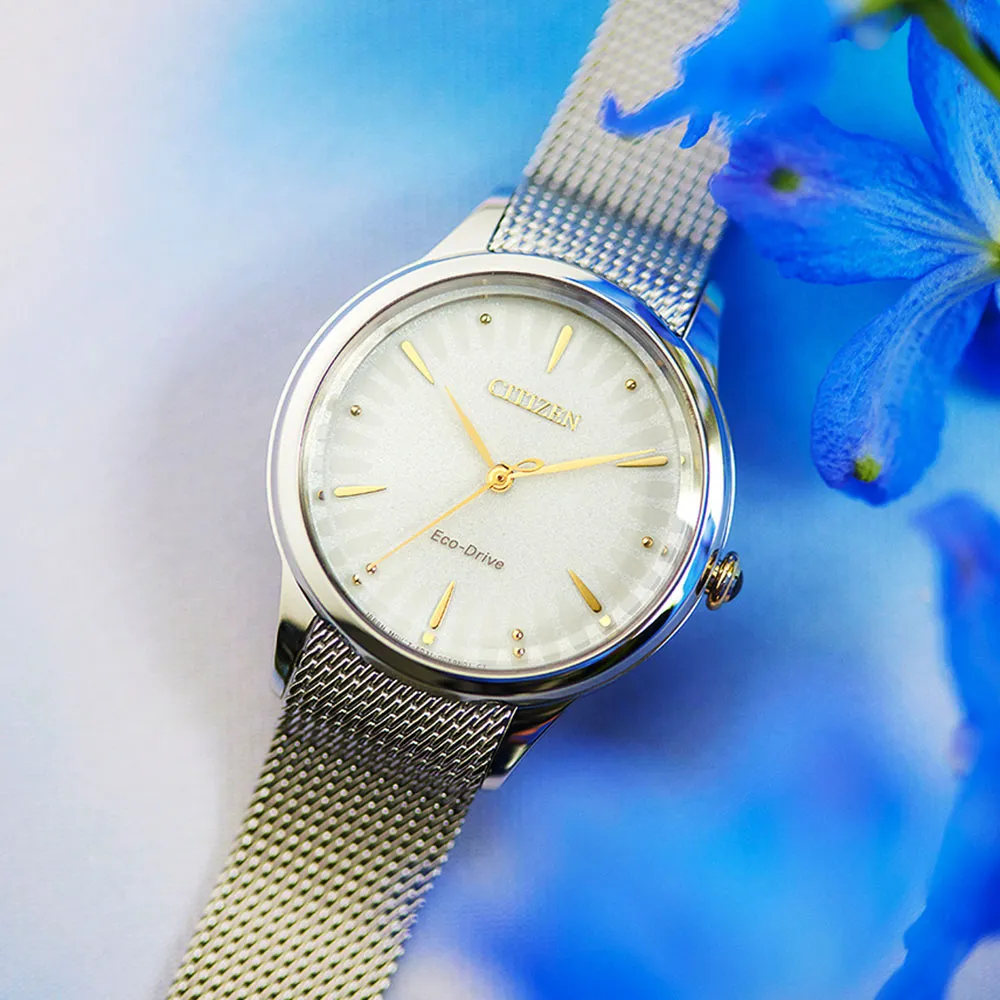 CITIZEN星辰 L氣質光動能絹絲錶帶皮帶錶-桃粉32.5mmL(FD1100-10X) 歷史價格詳細信息