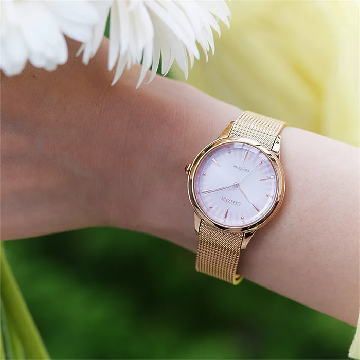 CITIZEN 星辰 L系列光動能魅力彩貝時尚女錶-玫瑰金/32.5mm(FD1103-89Y) 歷史價格詳細信息