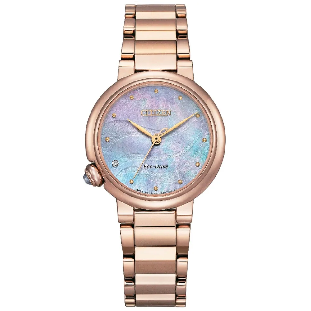 CITIZEN星辰 L系列 光動能不鏽鋼藍寶石鏡面女錶-銀32MM(EM0338-53H)【ERICA STORE】 歷史價格詳細信息