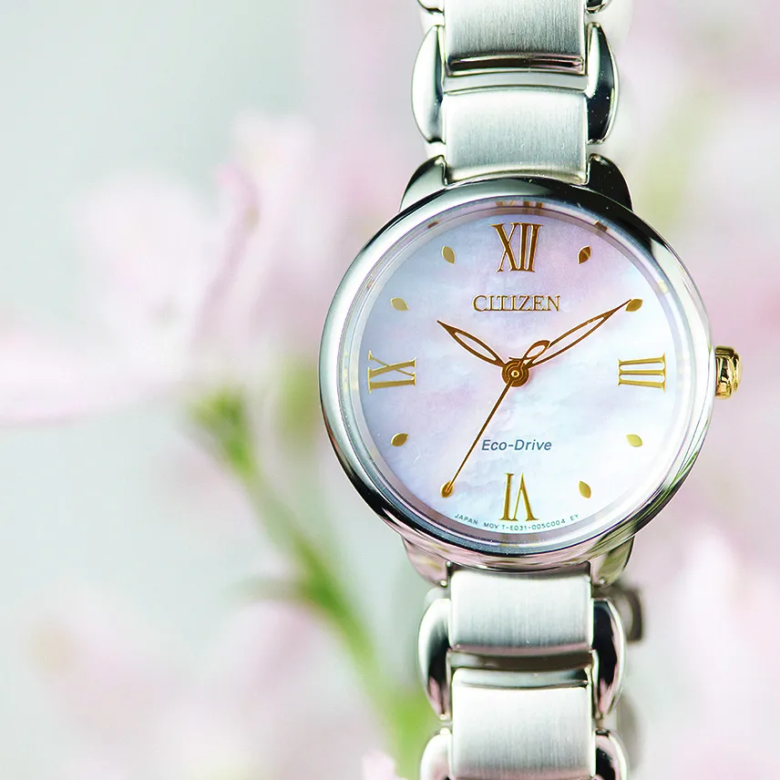 CITIZEN 星辰錶 L 系列 簡約優雅光動能腕錶-28mm EM0928-84D 歷史價格詳細信息