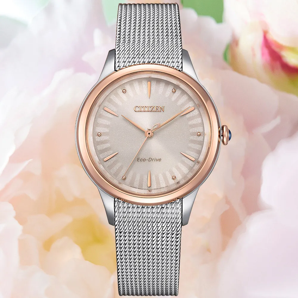 CITIZEN 星辰 L系列 非洲菊 光動能氣質大三針米蘭帶女錶 EM0819-80X 歷史價格詳細信息