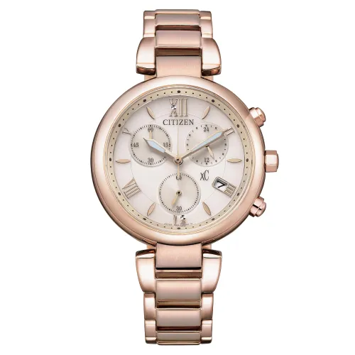 CITIZEN FB1452-58W《XC 田馥甄 代言》35mm/光動能計時女款/藍寶石水晶鏡面/櫻花粉金【第一鐘錶】 歷史價格詳細信息