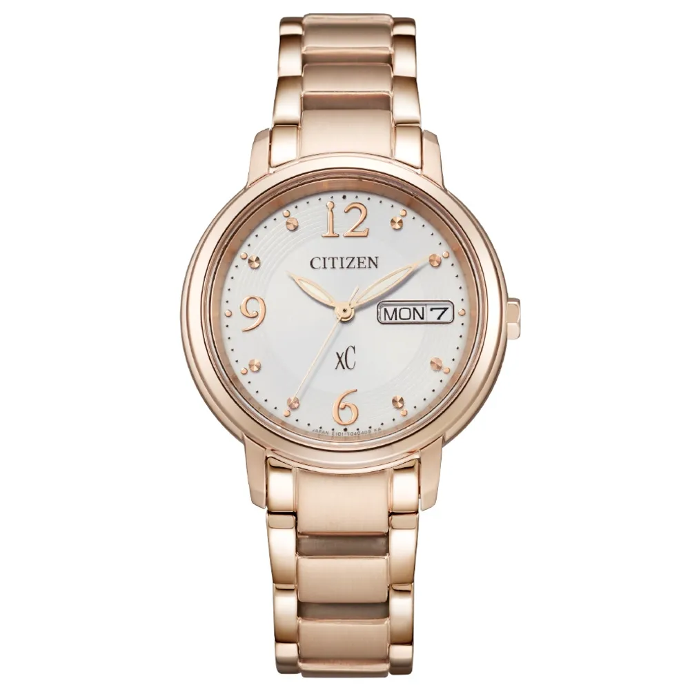 CITIZEN XC 知性風采光動能腕錶EW2426-54A 歷史價格詳細信息